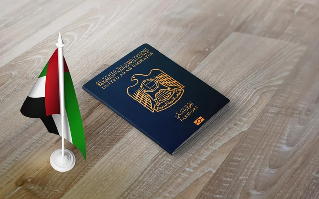 Application for a United Arab Emirates visa, 2023